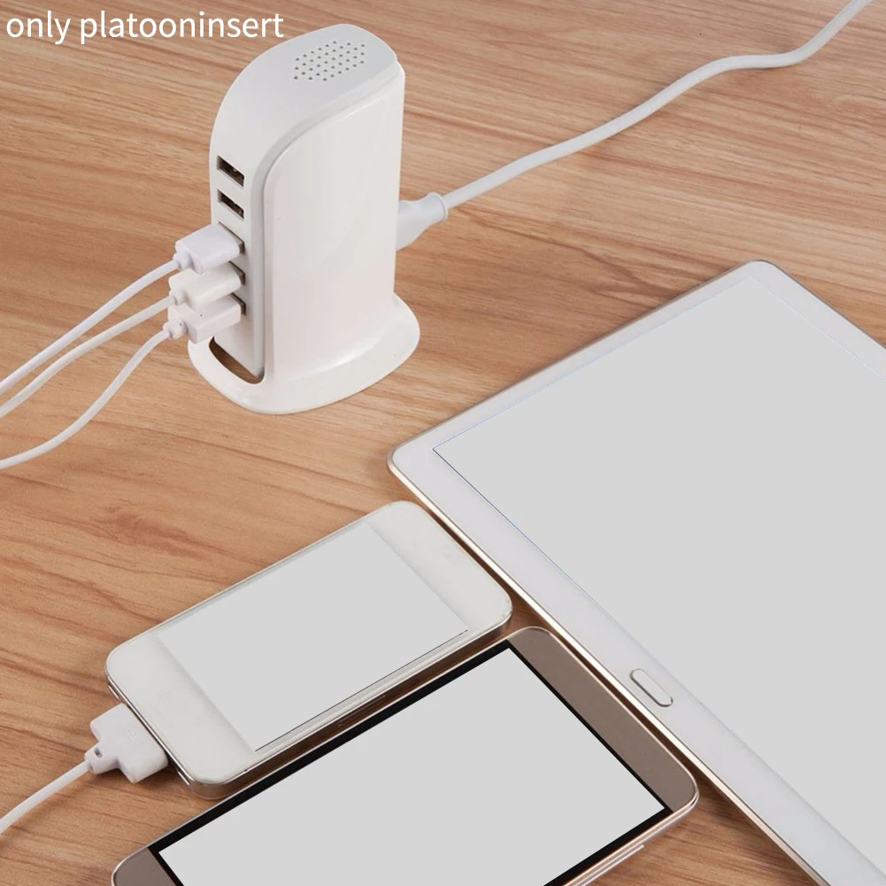 5 портов адаптер настенный Смарт Портативный Настольный USB зарядное устройство удлинитель форма парусника практичный дом 4A путешествия мощность