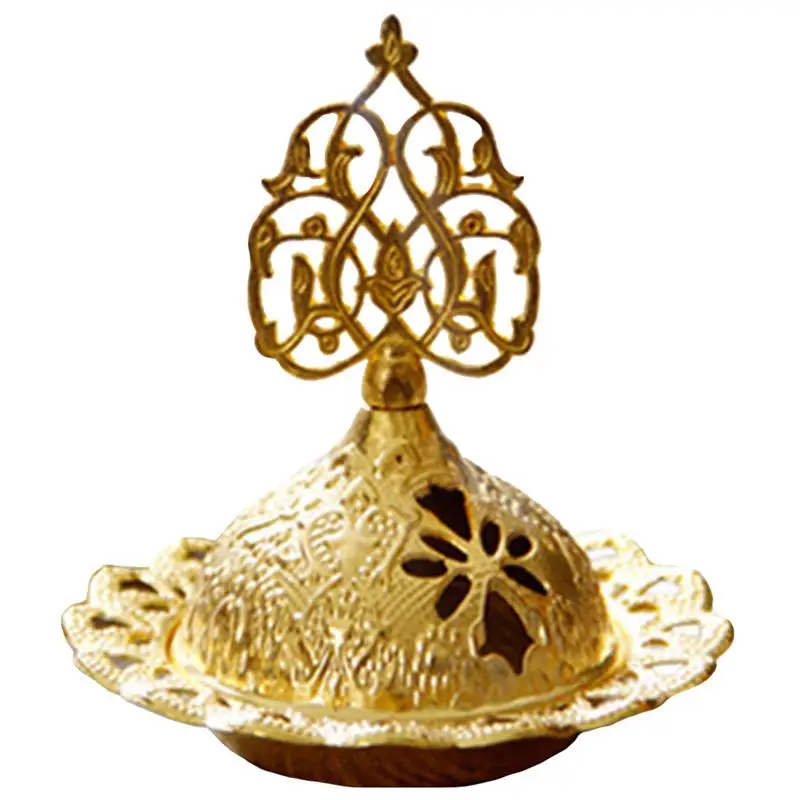 1 шт. подставка для курильницы золотого дерева|Статуэтки и миниатюры| |