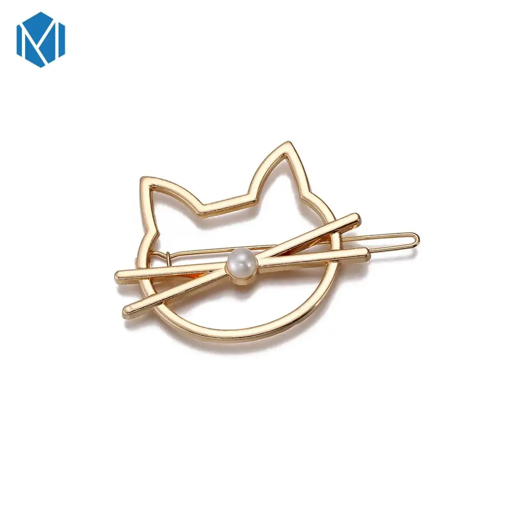 M MISM Star заколки для волос для женщин, модные милые имитирующие заколки в Корейском стиле, металлические заколки для волос из сплава, аксессуары для волос для девочек - Цвет: E