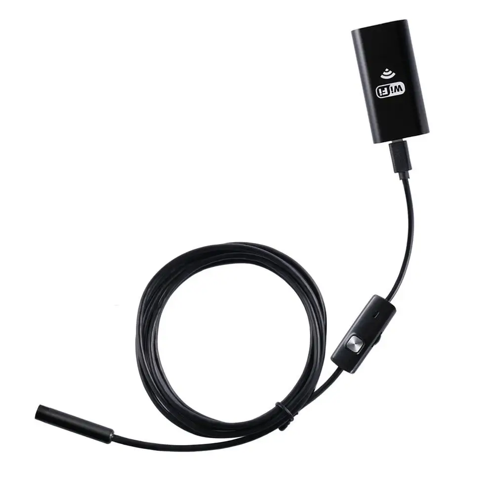 

for Android USB Endoscope Camera Wifi Wireless Endoscope Snake Inspection Borescope Video Tube Mini USB WI-FI Camera 2M Cable