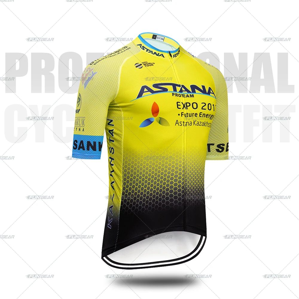 CyclingJerseys Man Cycling Clothing Biking Clothes Racing Jersey Short Sleeve Set Tights Suits Summer Pro Bicycle Uniform Outdoor 3D Gel Padded - Color: CyclingJerseys