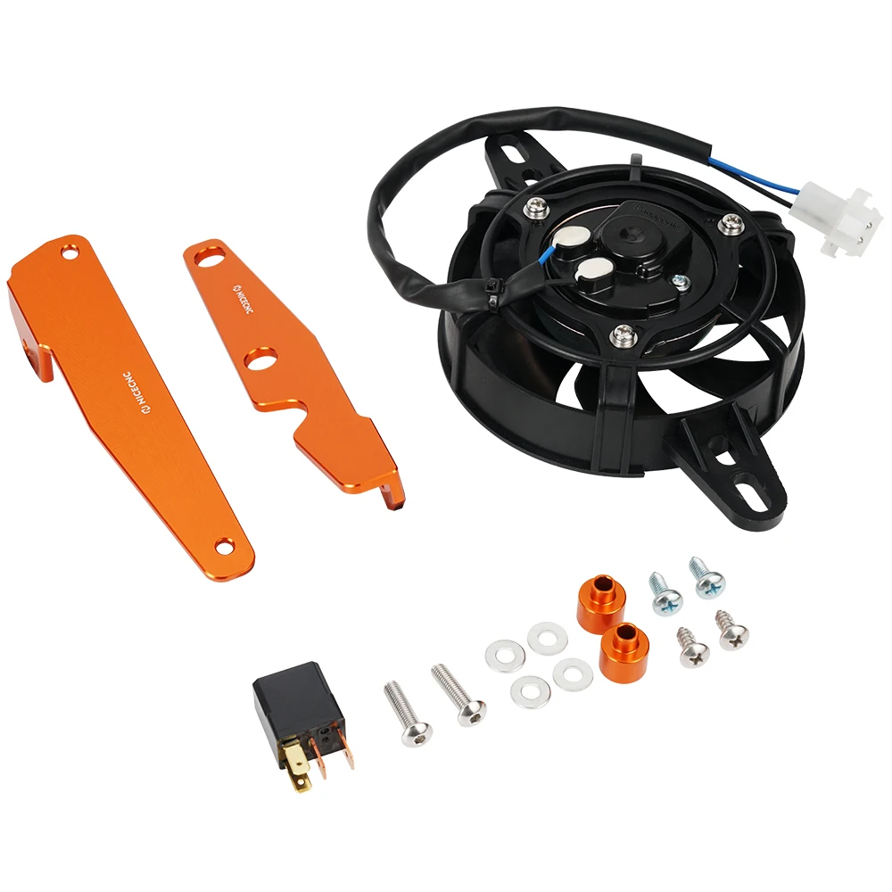 For GASGAS EC300 EC250 EC250F EC EX MC 125 150 250 300 250F 350F 450F-12V Electric Radiator Cooling Fan Bracket Holder