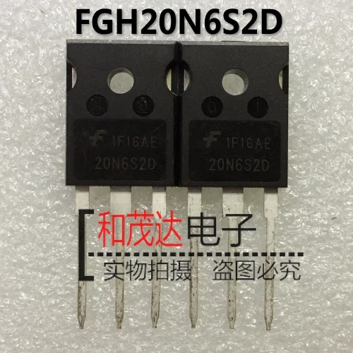 2 шт./FGH20N6S2D 20N6S2D-247 600V20A