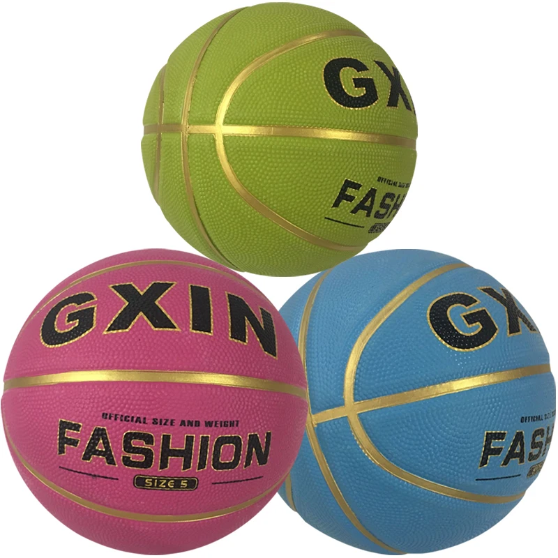 Children Rubber Basketball 3 Toy Pat Ball No. 7 Only Basketball Baby No. 5 Ball Kids