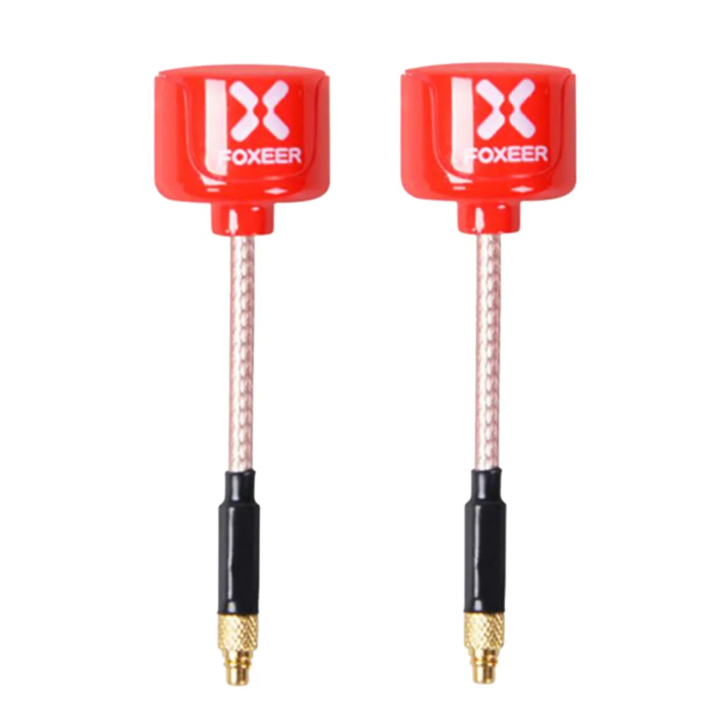 85.5mm 5.8GHz FPV Drone Signal Gain RHCP Antenna, MMCX Plug 98% Efficiency