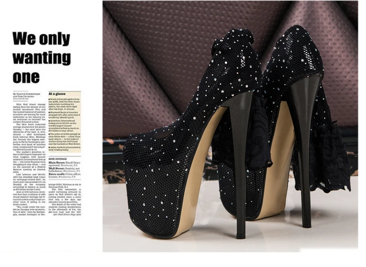 Классические Вечерние Туфли-стилеты для трансвеститов; большие размеры 40-48 49; обувь на платформе; женские туфли-лодочки на тонком каблуке 20 см; zapatos mujer с круглым носком; европейские размеры 34-48 49
