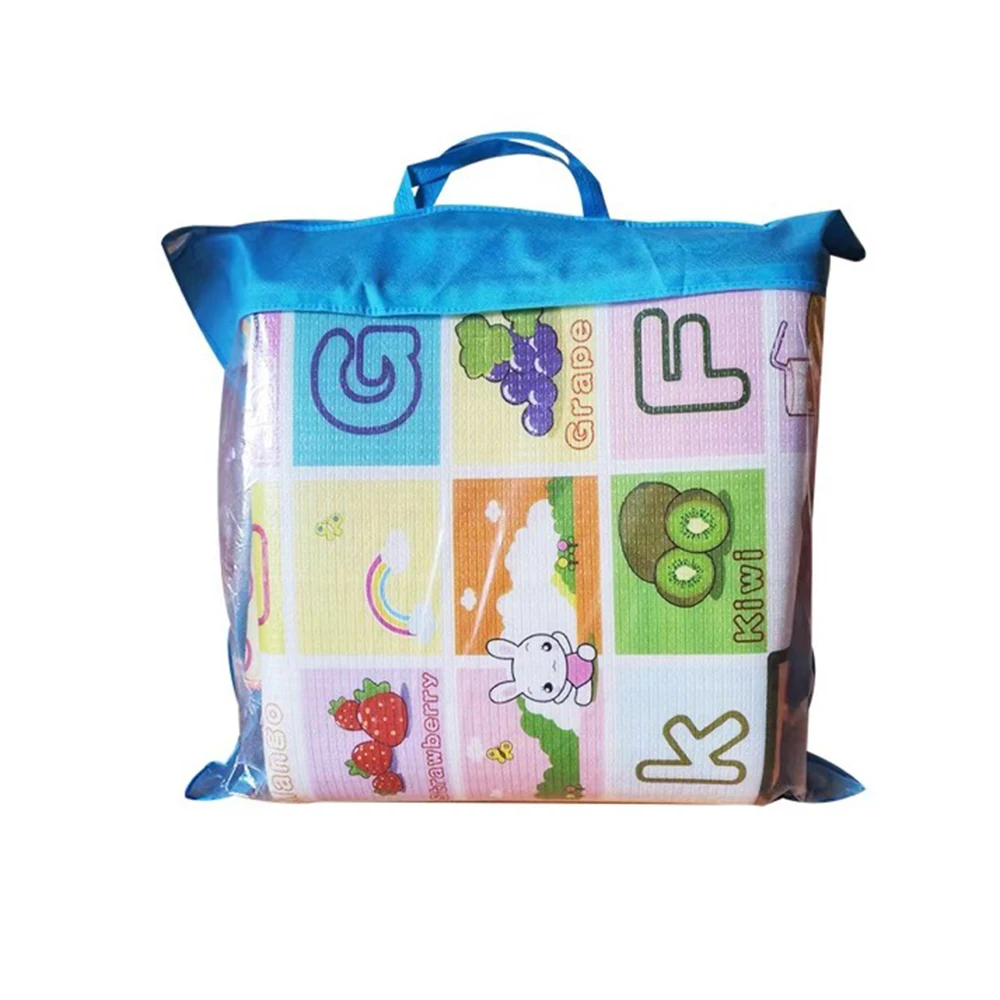 Двусторонний большой детский игровой коврик подвижный ползающий ребенок