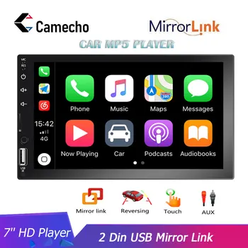 

Camecho 2 Din Car Multimedia Player 7"Car Stereo Radio 2din D-Play Autoradio Mirrorlink Bluetooth Car Audio Stereo for Universal