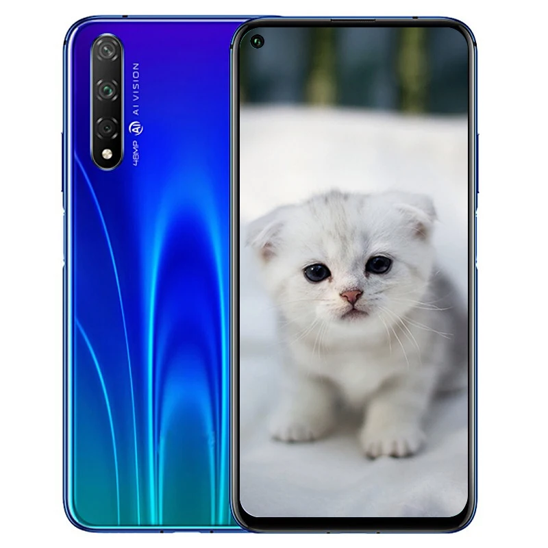 В наличии оригинал Honor 20S LTE смартфон 4G Android 9 0 6 26 &quotFHD 2340X1080 ГБ ОЗУ 128 Гб ПЗУ 48 0мп GPU