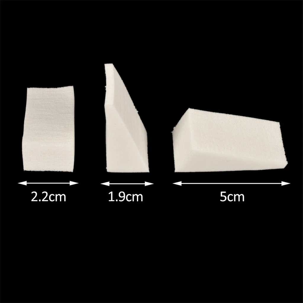 50pcs/kit Nail Art Stamping Sponges Ombre Nails Tips Coloring Tint Nail Stamper