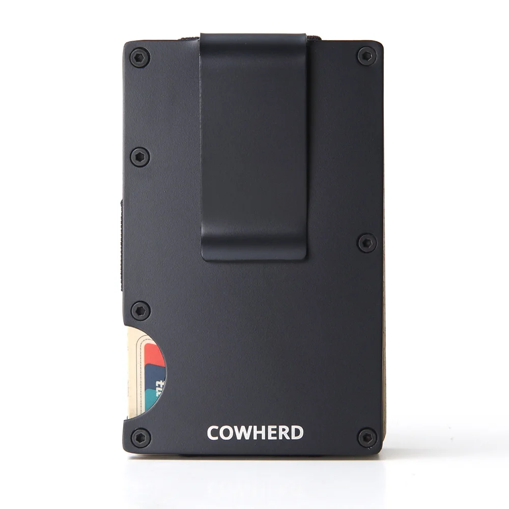 COWHEAD RFID чехол для кредитных карт мужской минималистичный кошелек женский модный