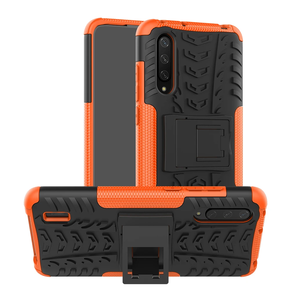 Tigenkey для Xiaomi CC9e чехол для Xiaomi CC9e чехол противоударный чехол для Xiaomi CC9e Модный чехол для телефона - Цвет: Оранжевый