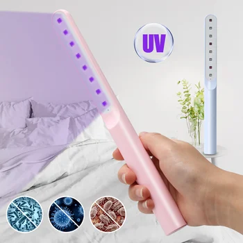

USB Portable UVC Sterilization Stick Light Personal Care Traveling Home Ultraviolet Disinfection Sterilizer UV Sanitizer Lamp