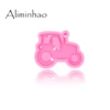 DY0443 Shiny Glossy Tractor Necklace Jewelry Epoxy Mould Crafting Keychain Silicon Resin Car Silicone Mold ► Photo 2/6