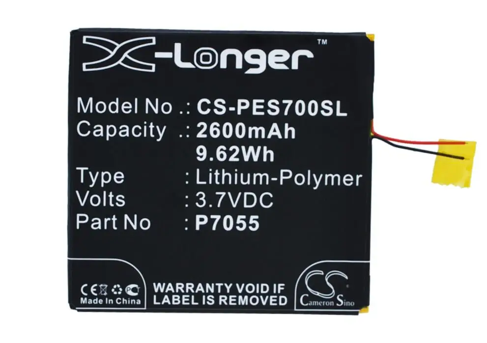 Cameron sino 2600 мАч батарея для POSH Equal S700A GY-288792PL P7055 мобильный, Смартфон батарея