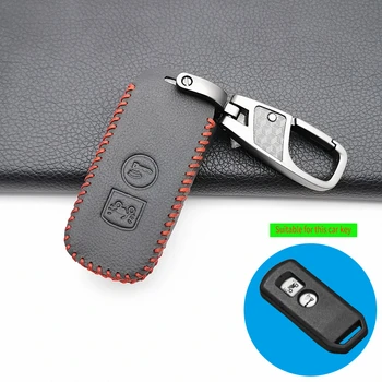 

Motorcycle Key Cover Leather Case For Honda PCX 150 Hybrid X-ADV SH125 Scoopy Forza 125 SH300 2018 moto remote key protect set