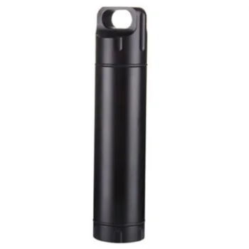 

Portable Outdoor Waterproof Tank Box Capsule Seal Bottle Case Container Holder Mini Edc Box for Storage Black