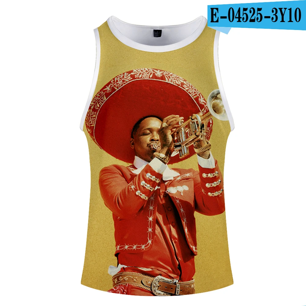 Новинка,, Tyga, 3D принт, топы, женские, мужские, летние, крутые, без рукавов, жилет,,, Повседневная Уличная одежда - Цвет: 8