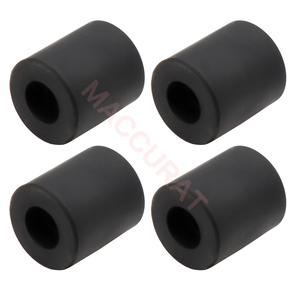 4/5PCS 3d printer High Temperature Blcak Silicone Solid Spacer Hot Bed Leveling Column  short For CR-10/ CR10S Ender-3 Pro MK3