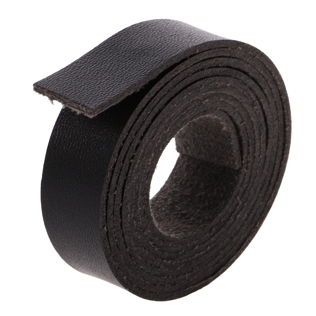 2 Meters x 1.5cm DIY Crafts PU Leather Strap Strip for Leather Crafts Belt Handle Bag Accessories