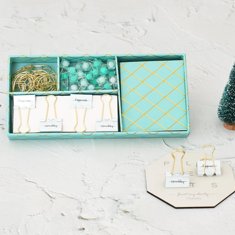 Пачка растительный зеленый Канцелярский набор bts подарочные канцелярские