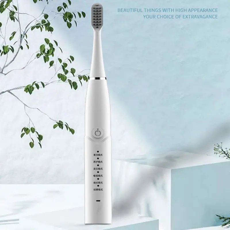 Powerful Electric Toothbrush USB Rechargeable Sonic Waterproof Deep Clean Teeth Brush Cleaning Care Powerful Electric Toothbrush USB Rechargeable Sonic Waterproof Deep Clean Teeth Brush Cleaning Care
