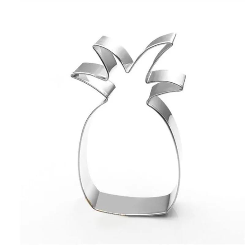 Creative Cookie Cutter Mold Flamingo Pineapple Shape Stainless Steel Biscuit Fondant Cake Moulds Cake Mold Baking kitchen Tools cookie cutter baking mold cookie mould cookie printing mold fondant cutter