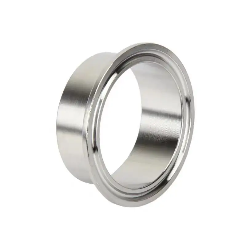 METALIST High Quality 4" 102MM OD SS304 Stainless Steel Sanitary Pipe Weld Ferrule Tri clamp Type