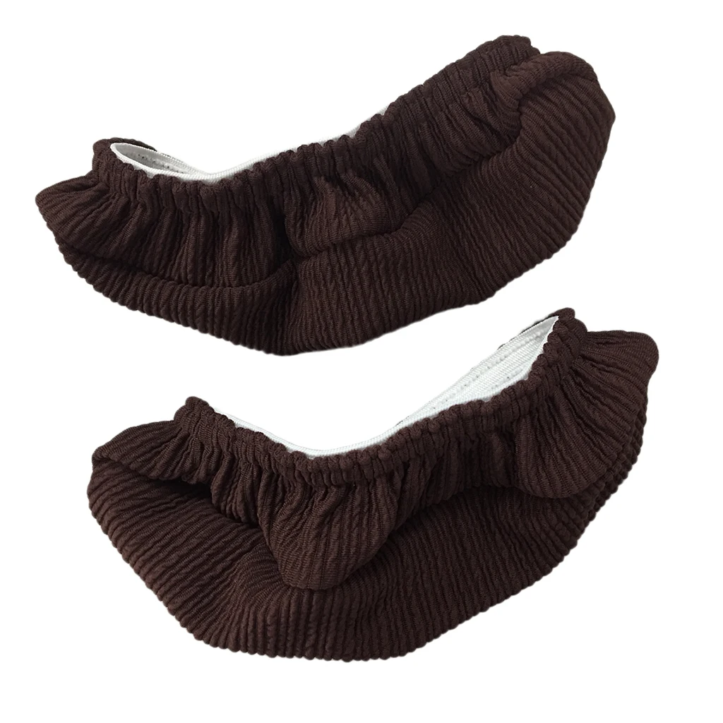 1 Pair Removable Elastic Office Chair Armrest Slipcovers Covers Protector Length-30cm