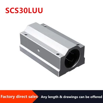 

1pc SCS30LUU Linear motion ball bearings cnc parts slide block bushing for30mm linear shaft guide rail CNC parts