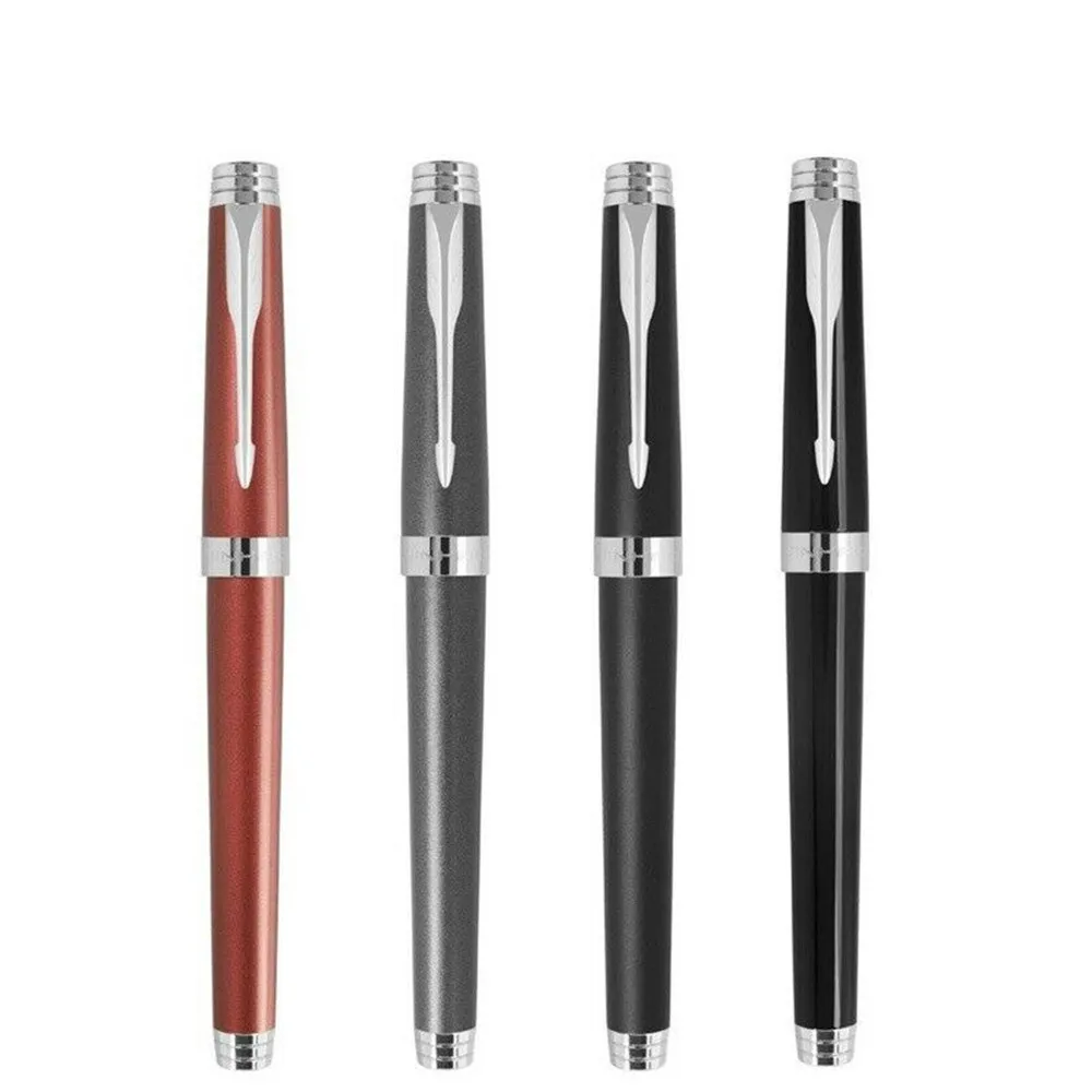 Jinhao 997 Matte Metal Fountain Pen Silver Clip 0.5mm Nib Writing Students Gift 