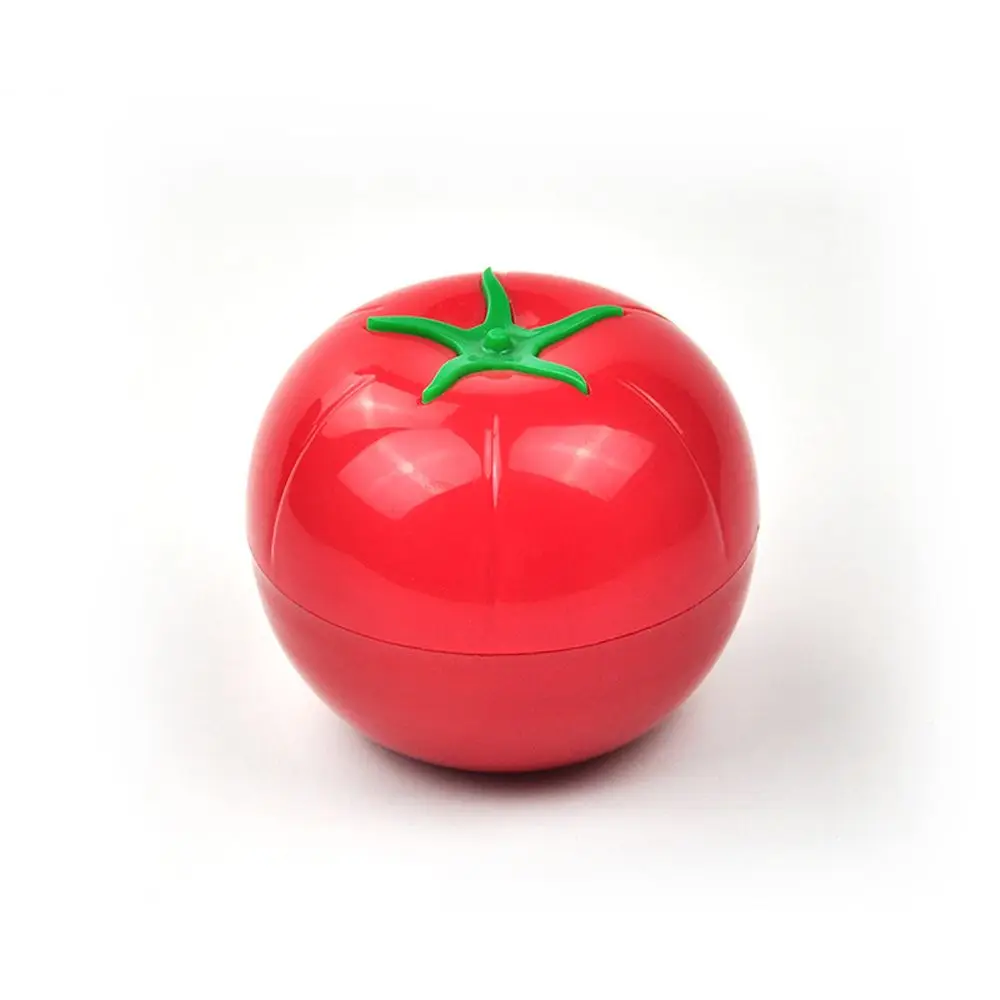 Материал из пластика для лука зеленый перец чеснок в форме Еда контейнеры для хранения продуктов фруктов и лимона чехол Свежий коробка холодильник домашнего хранения - Цвет: red