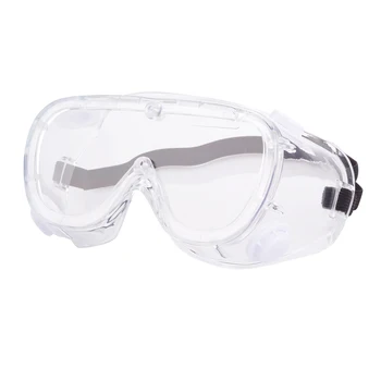 

Safety Glasses Safety Eyewear Clear Lens Translucent Eye Protection Anti-Spitting Scratch Dust Fog Mist Wind