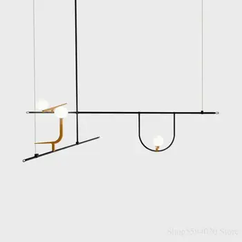 

Modern Designer Bird Lustre Pendant Lights Metal Glass Suspension Hanging Lamp Light Line Led Pendant Lamp Lighting Fixtures
