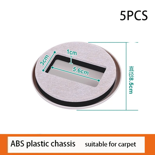 Office Chair Wheel Stopper Furniture Caster Cups Hardwood Floor Protectors Anti Vibration Pad Chair Roller Feet Anti-slip Mat for carpet