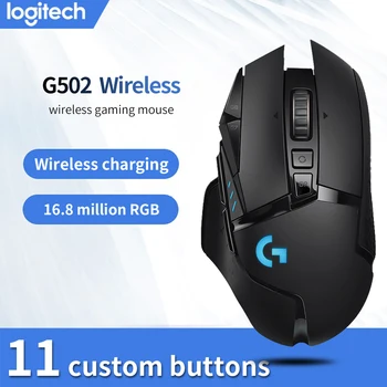 

Logitech New G502 LIGHTSPEED Wireless Gaming Mouse Wireless 2.4GHz HERO 16000DPI RGB