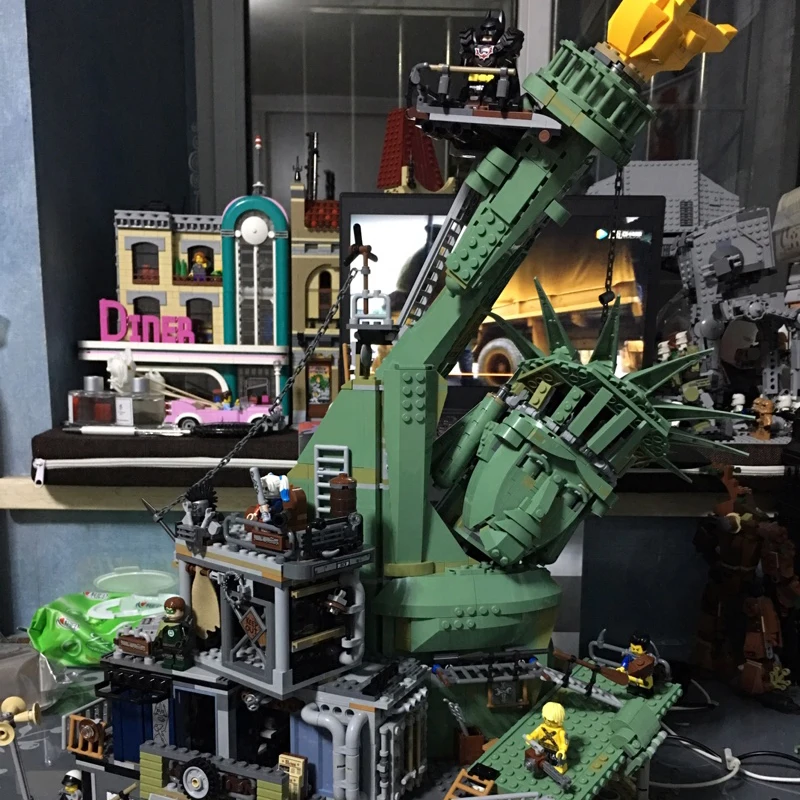 Tanie W magazynie 45014 3560 sztuk Movie 2 series witamy w APOCALYPSEBURG Model klocki klocki zabawki dla dzieci prezenty świąteczne 70840