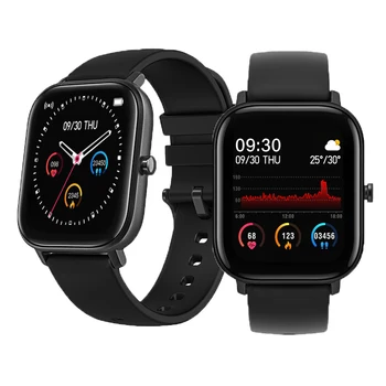 

P8 Bluetooth Smartwatch Men Full Touch Wristwatch Women Fitness Tracker Smartbracelet Heart Rate Blood Pressure Monitor Alarm Cl