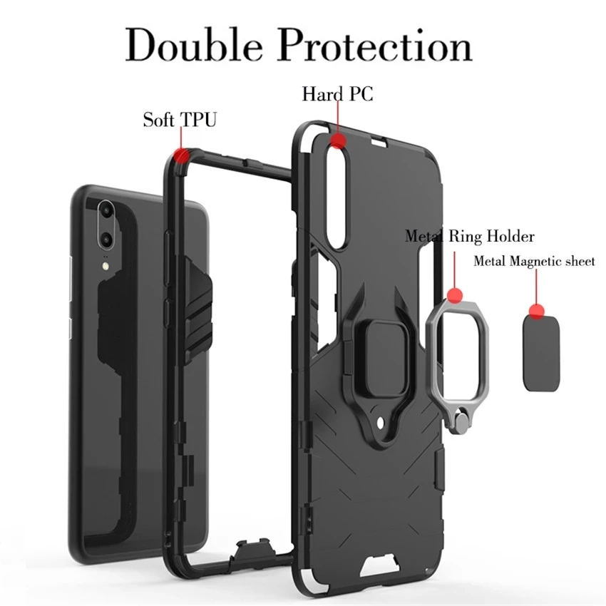 YukeTop Custodia per vivo Y72 5G Cover, Hard PC + TPU