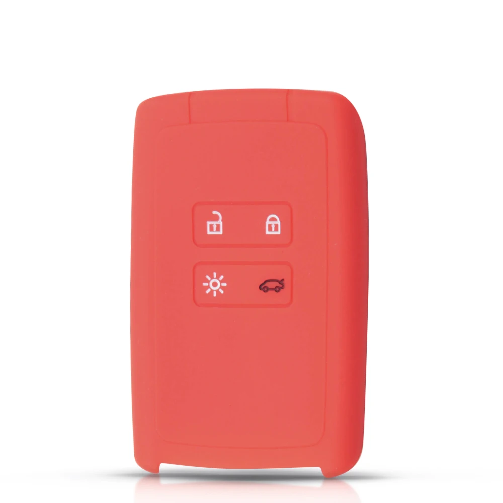 Cover in silicone chiave telecomando per Renault KOLEOS Kangoo Kadjar 2016-2017 - H8bd0d5c8ab0b44e9b5564588f23f9c808