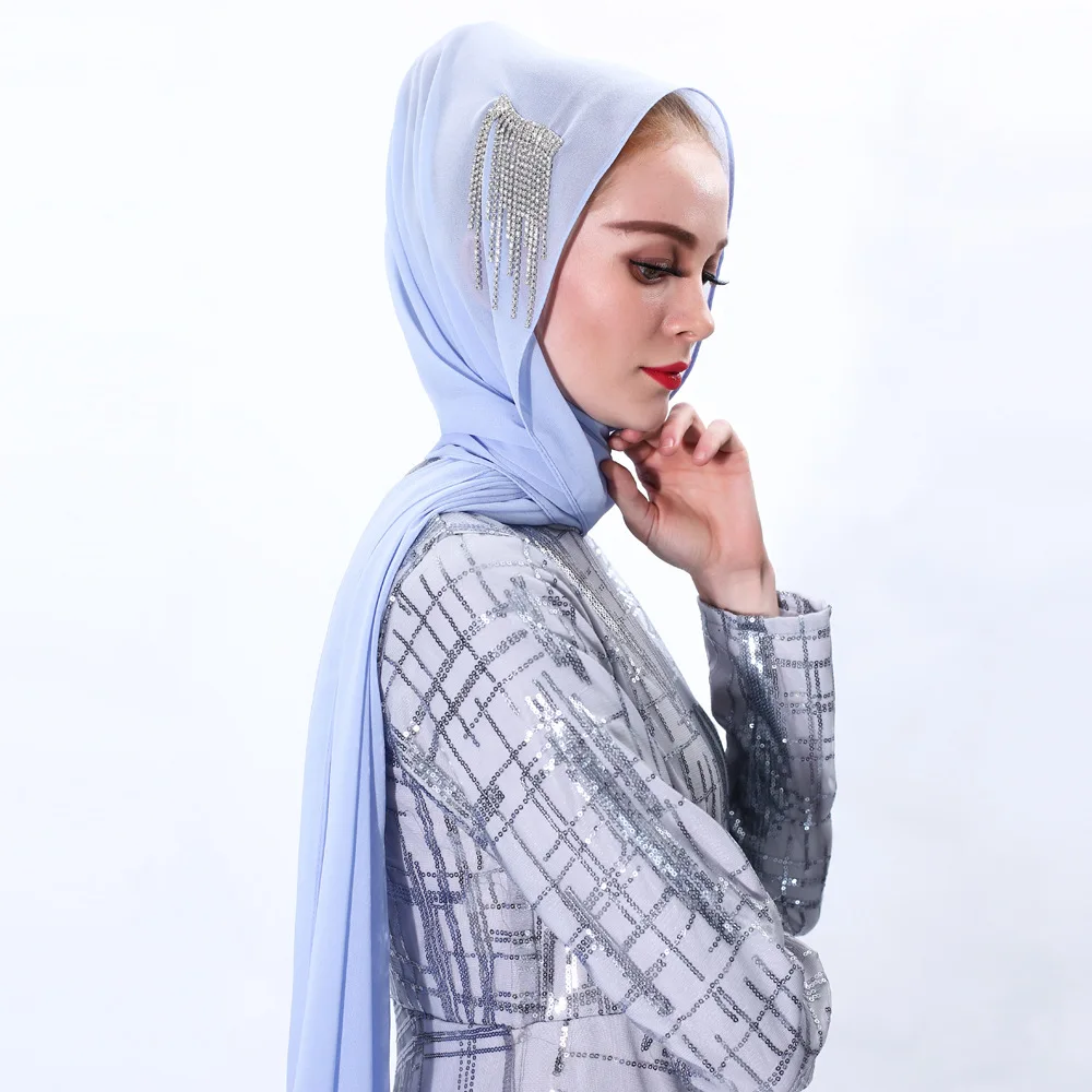 

2020 Muslim Hat For Women Chiffon Under Scarf Hats Inner Hijab Caps Scarf Shawl Head Turban Islamic Arab Bandana Ninja Beanie