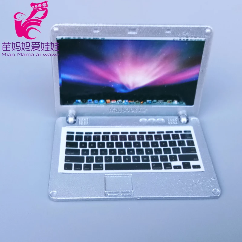 Mini Phone Mobile Laptop for 1/12 1/8 Bjd Doll Barbie 5 H8bd10a2c9d9f410aba1194cf5645dc31V