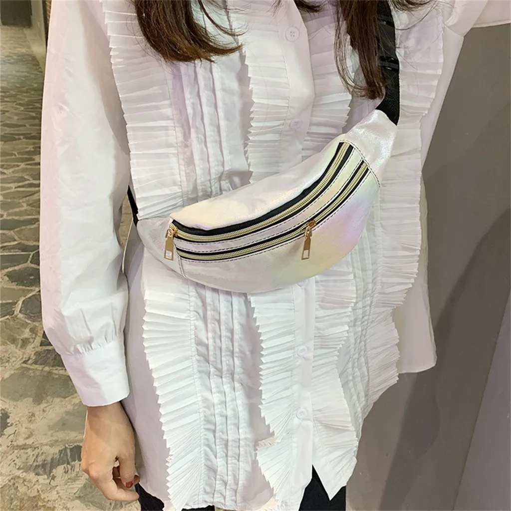 Поясная сумка на ремне через плечо bolsa feminina, поясная сумка, кожаная модная повседневная сумка через плечо с зарядкой, поясная сумка