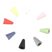 8 шт силиконовый чехол с наконечником, сменный защитный чехол для Apple Pencil 1/2, iPad Pro, стилус для сенсорного экрана, аксессуары