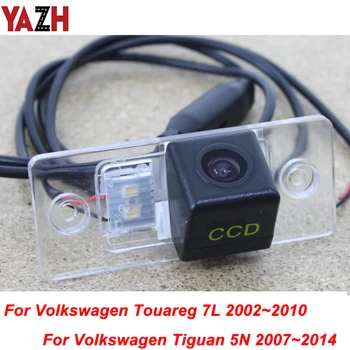 

YAZH For Volkswagen VW Tiguan Touareg 2002~2014 HD Car CCD Night Vision Backup Rear View Camera Auto Camera WaterProof Cam