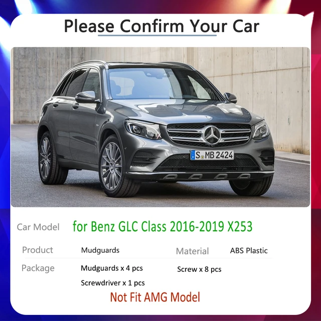 Auto Schmutzfänger für Mercedes Benz Glc-Klasse Glc X253 2016 2017