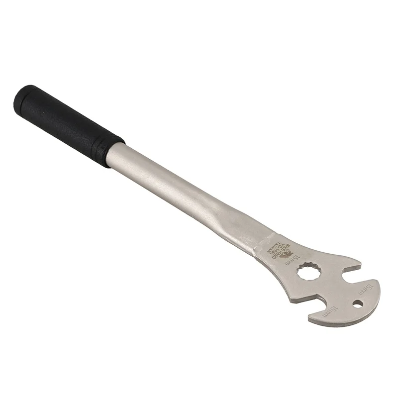 

-Bikehand Bicycle Pedal Wrench Overhaul Install Spanner Bike Repair Service Tool Long Handle Extra Thickness 5Mm Cycling Yc-16