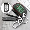 Leather Car Key Case For Hyundai IX30 IX35 IX20 Tucson Elantra Verna Sonata Smart Remote Cover Keychain Protect Bag Accessories ► Photo 3/3