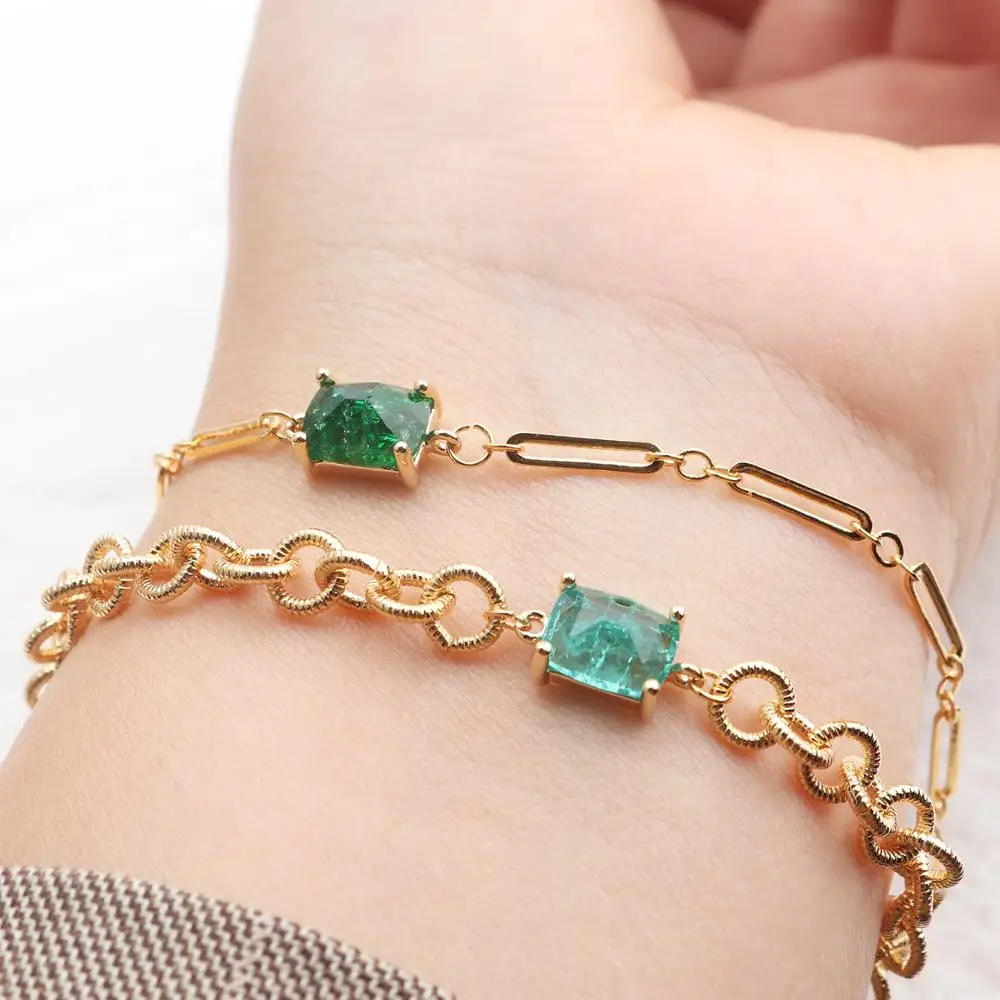 GUFEATHER M525, ювелирные аксессуары, 18k позолоченные, diy циркон кулон, ручной работы, амулеты, ювелирные изделия, изготовление ювелирных изделий, 6 шт./лот