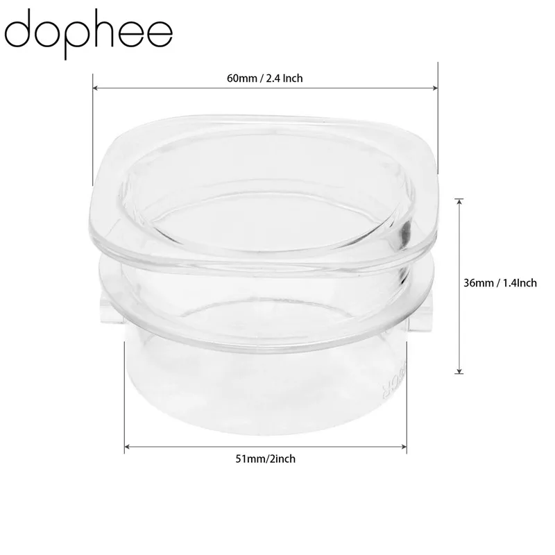 Dophee центральный наполнитель крышка запасная часть для остер блендер банка крышка, квадрат, клевер, круглый